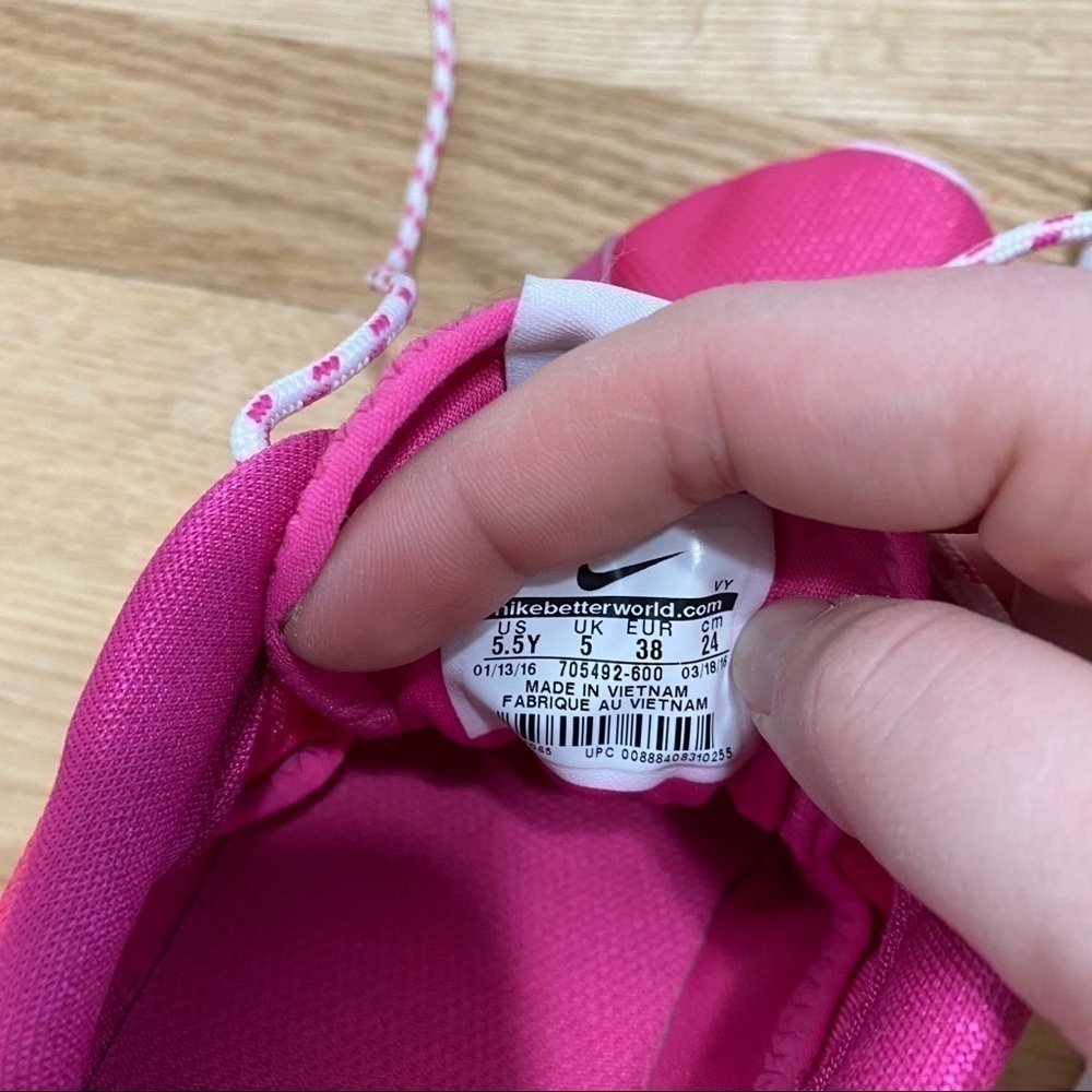 Nike Kaishi Pink Sneakers Sz 5.5Y GS Girls Kids - Picture 2 of 8